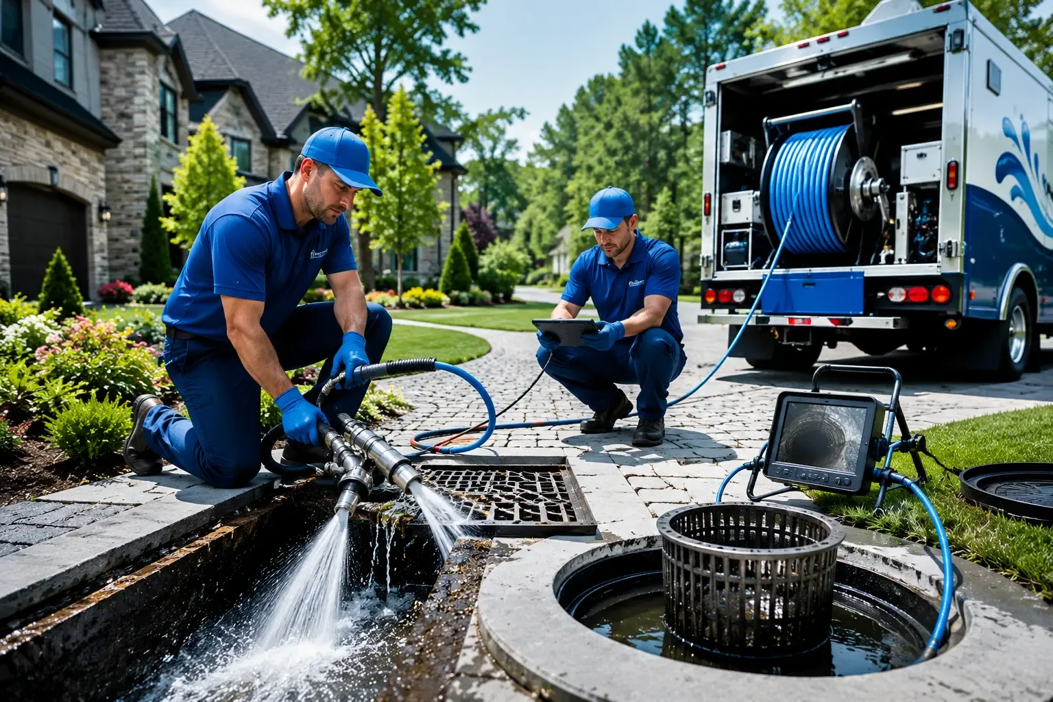 Local outdoor drain cleaning professionals in Spring Valley, WI