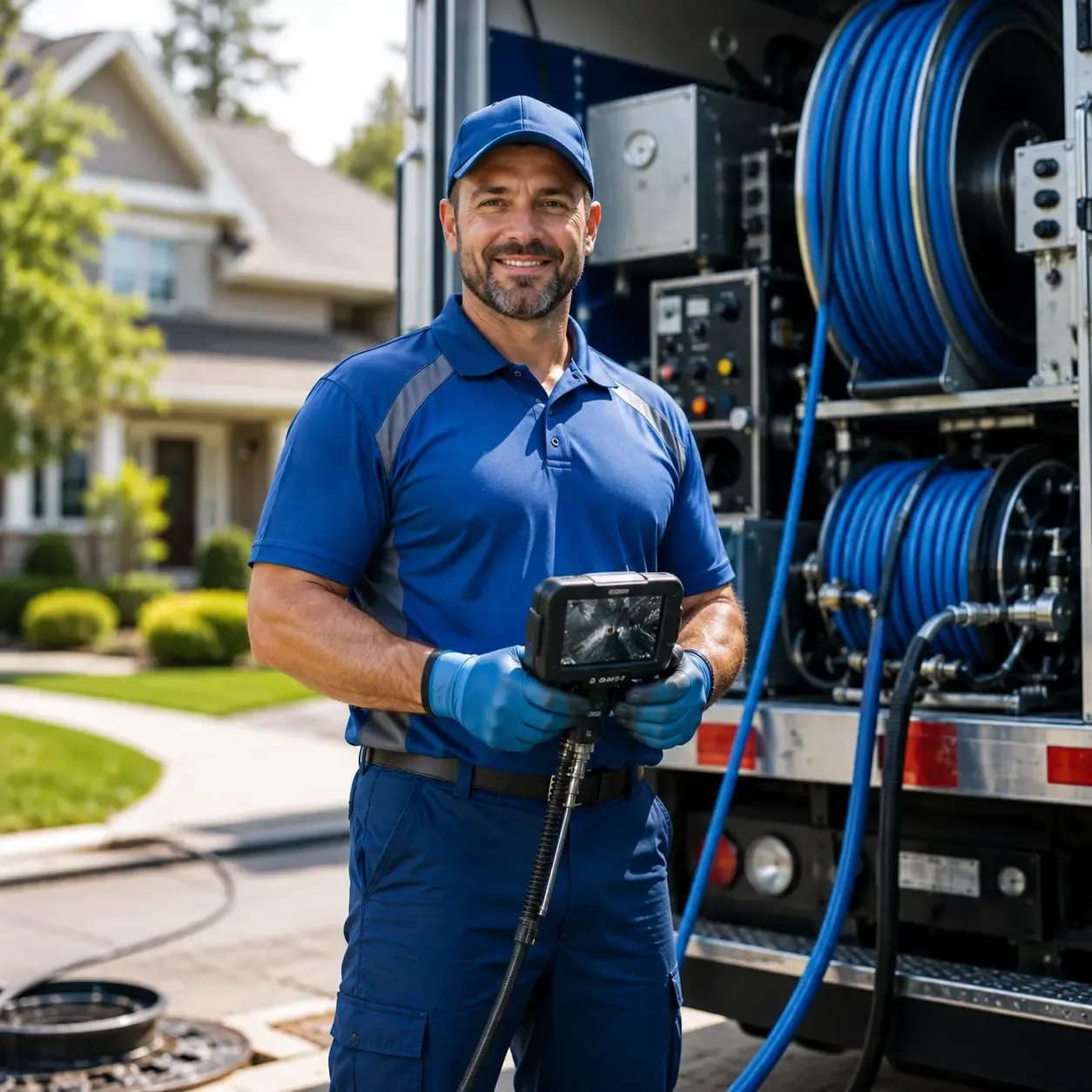 Local outdoor drain cleaning specialists in Spring Valley, WI
